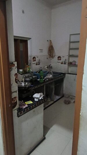 Kitchen in 1 RK Builder Floor at Vaishali Nagar – for Rent