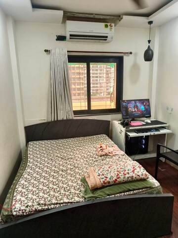 Bedroom in 2 BHK Apartment at Pratha Pushpa Society, Ghodbunder Road – for Sale