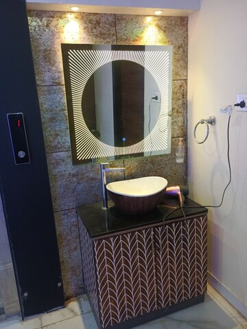 Bathroom in 4 BHK Villa at SNR Golden Crest, Gachibowli – for Rent