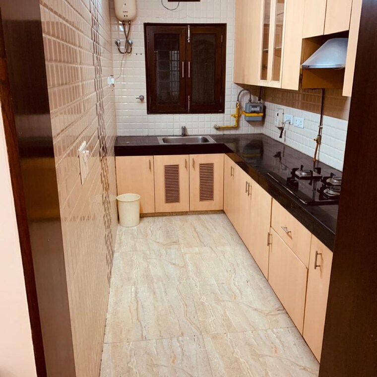 Kitchen, alaknanda 3 Bedroom 1600 Sq.Ft. Builder Floor In Alaknanda Delhi 9382062