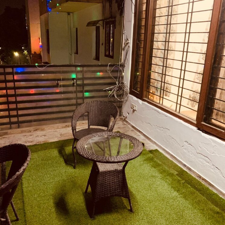 Balcony, alaknanda 3 Bedroom 1600 Sq.Ft. Builder Floor In Alaknanda Delhi 9382062