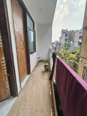 Balcony in 3 BHK Builder Floor at Chattarpur – for Sale