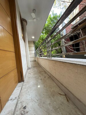 Balcony in 3 BHK Builder Floor at Chattarpur – for Sale