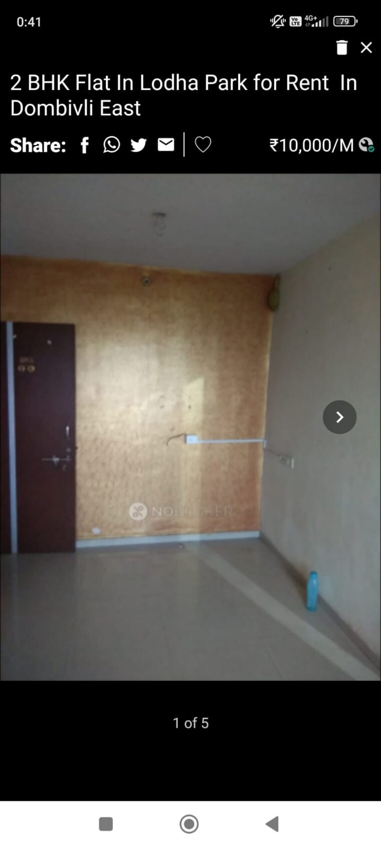 undefined, lodha-regency 1 Bedroom 640 Sq.Ft. Apartment In Dombivli East Thane 9382146