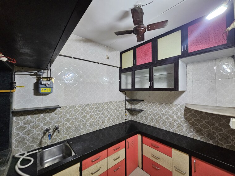 Kitchen, sai-dham-dombivli-east 1 Bedroom 425 Sq.Ft. Apartment In Dombivli East Thane 9382167