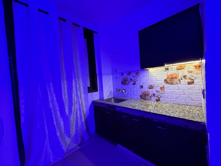 Kitchen, chattarpur 1 RK 380 Sq.Ft. Builder Floor In Chattarpur Delhi 9382194