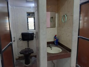 Bathroom in 1 BHK Apartment at Veena Nagar CHS Malad, Malad West – for Rent