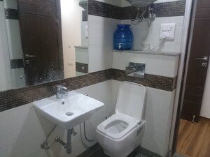 Bathroom in 2 BHK Builder Floor at Malviya Nagar – for Rent