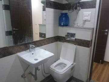 Bathroom in 2 BHK Builder Floor at Malviya Nagar – for Rent