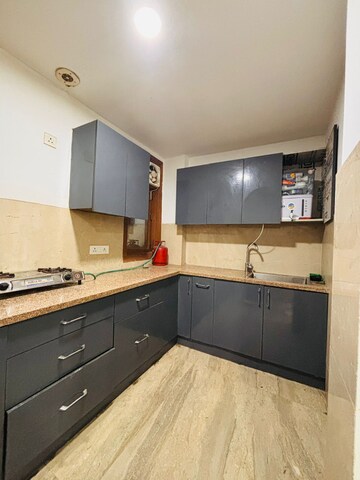 Kitchen in 1 BHK Builder Floor at Saket – for Rent