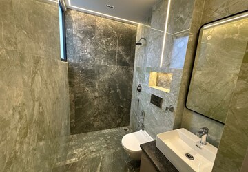 Bathroom in 3 BHK Apartment at CRD Golden Castle, Patiala Road – for Rent