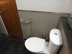 Bathroom in 3 BHK Builder Floor at Panchsheel Park – for Rent