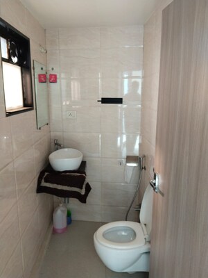 Bathroom in  Warehouse at Rabale – for Rent