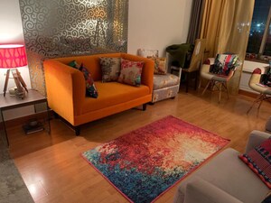 Bedroom in 3 BHK Apartment at Cosmic Heights, Bhakti Park – for Rent