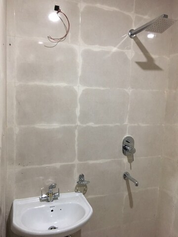 Bathroom in 3 BHK Builder Floor at Malviya Nagar – for Rent