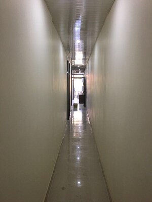 Building Lobby in 3 BHK Builder Floor at Malviya Nagar – for Rent