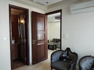 Living Room in 3 BHK Builder Floor at Shivalik Colony – for Rent