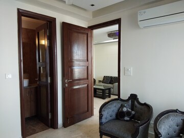 Living Room in 3 BHK Builder Floor at Shivalik Colony – for Rent