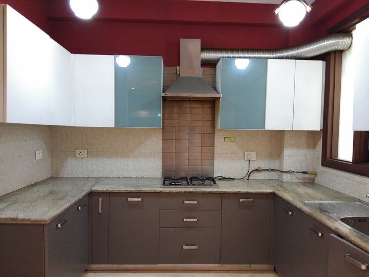 Kitchen, shivalik colony 3 Bedroom 1800 Sq.Ft. Builder Floor In Shivalik Colony Delhi 9382282