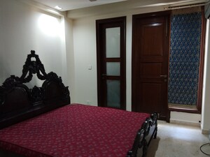 Bedroom in 3 BHK Builder Floor at Shivalik Colony – for Rent