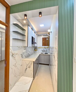 Bathroom in 2 BHK Builder Floor at Indrapuram – for Sale
