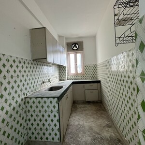 Bathroom in 2 BHK Builder Floor at Chattarpur – for Rent