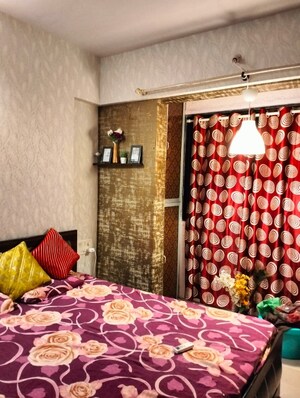 Bedroom in 2 BHK Apartment at Jaydeep Park, Majiwada – for Sale