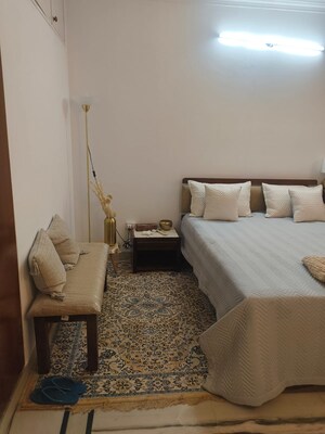 Bedroom in 3 BHK Builder Floor at Greater Kailash I – for Rent