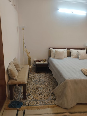 Bedroom in 3 BHK Builder Floor at Greater Kailash I – for Rent