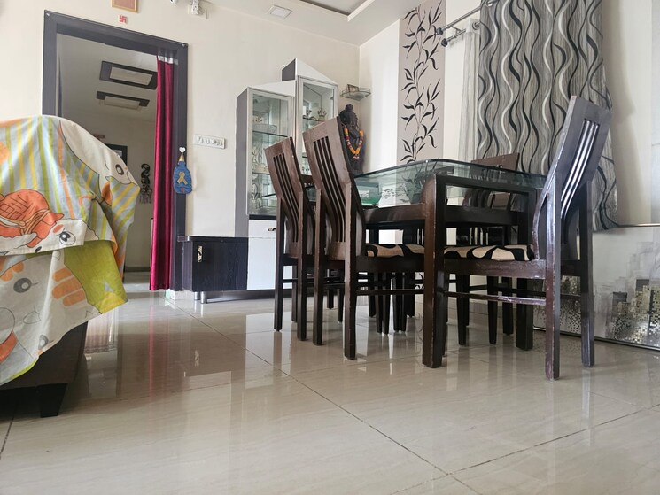 Dining area, naiknavare-mystique-moods 3 Bedroom 1600 Sq.Ft. Apartment In Viman Nagar Pune 9382423