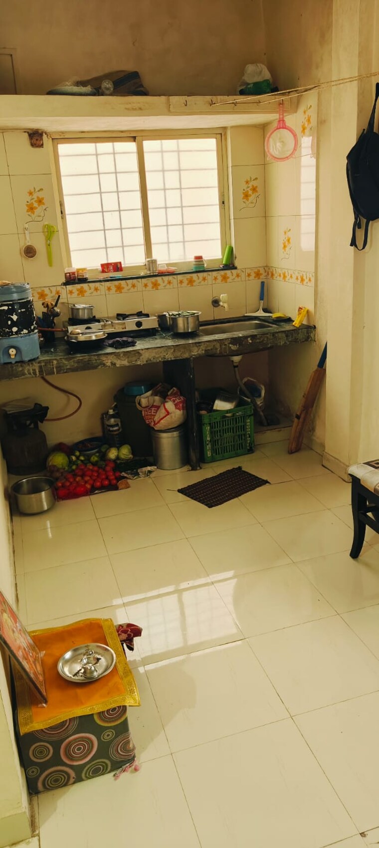 Kitchen, om-sai-apartment 1 RK 300 Sq.Ft. Apartment In Pimple Gurav Pune 9382435