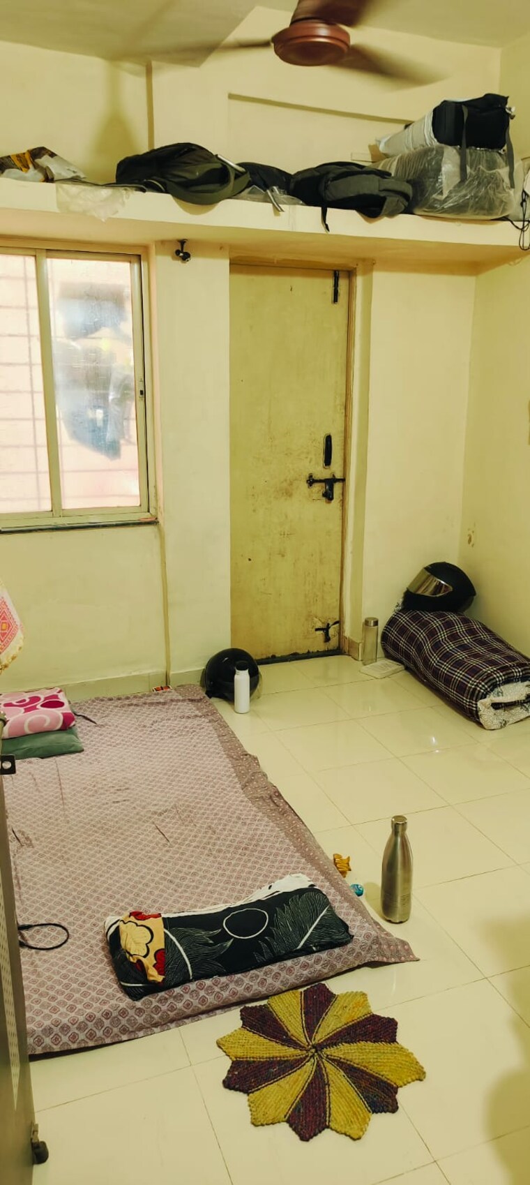 Master Bedroom, om-sai-apartment 1 RK 300 Sq.Ft. Apartment In Pimple Gurav Pune 9382435