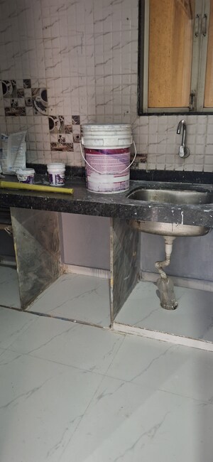 Kitchen in 1 BHK Apartment at Aangan CHS Ghansoli, Ghansoli – for Rent