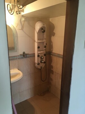 Bathroom in 3 BHK Apartment at Kanjurmarg West – for Rent