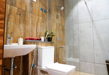 Bathroom in 2 BHK Apartment at Malwa Escon Primera, International Airport Road – for Rent