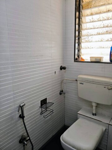 Bathroom in 2 BHK Apartment at Mahim – for Rent