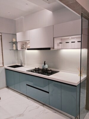 Kitchen in 2.5 BHK Apartment at Dosti Planet North Phase 2 Dosti Jade, Shilphata – for Sale