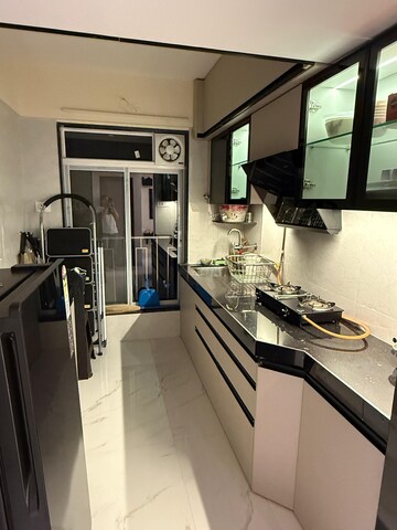 Kitchen in 1 BHK Apartment at Prerana CHS, Borivali West – for Rent