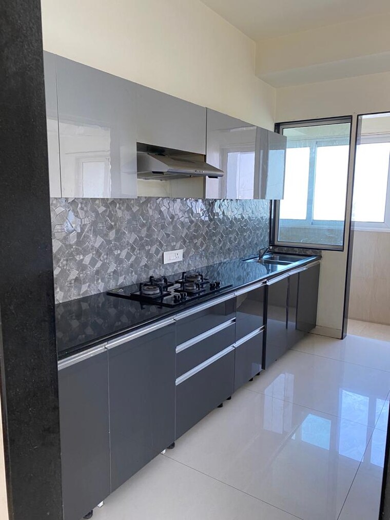 Kitchen, ajmera-manhattan 2 Bedroom 718 Sq.Ft. Apartment In Bhakti Park Mumbai 9382536