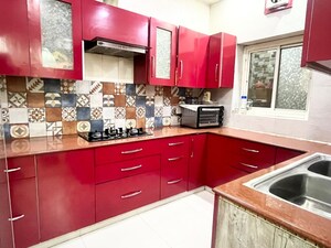 Kitchen in 3 BHK Builder Floor at Greater Kailash ii – for Rent