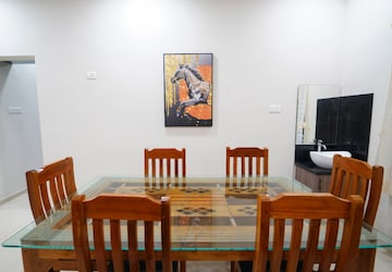 Dining area in 4 BHK Villa at Karuppayurani – for Sale