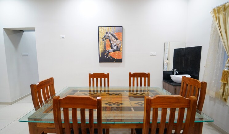 Dining area, karuppayurani 4 Bedroom 3800 Sq.Ft. Villa In Karuppayurani Madurai 9382591