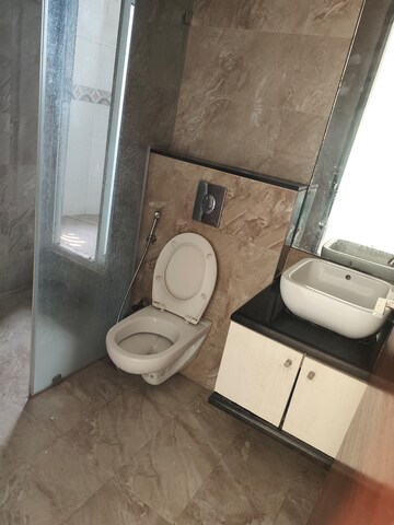 Bathroom in 4 BHK Apartment at Mahagun Mezzaria, Sector 78 – for Rent