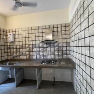 Kitchen in 2.5 BHK Apartment at Paradise Sai World Dreams, Kalyan Shilphata Road – for Sale