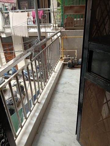 Balcony in 1 BHK Builder Floor at RWA Flats Pocket 40, Kalkaji – for Rent