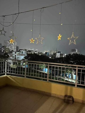 Balcony in 2 BHK Apartment at Giridhar Oasis, Kharadi – for Rent