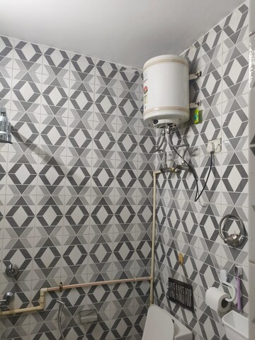 Bathroom in 3 BHK Builder Floor at Greater Kailash I – for Rent