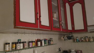 Kitchen in 3 BHK Builder Floor at Greater Kailash I – for Rent