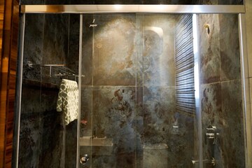 Bathroom in 3 BHK Apartment at Malwa Escon Primera, International Airport Road – for Sale