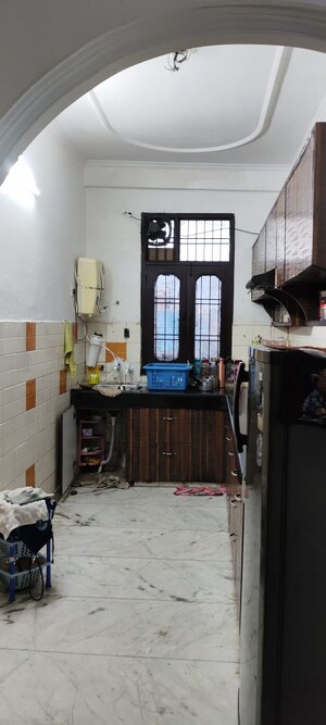 Kitchen in 1 BHK Apartment at Crossing Chitravan, Nai Basti Dundahera – for Rent